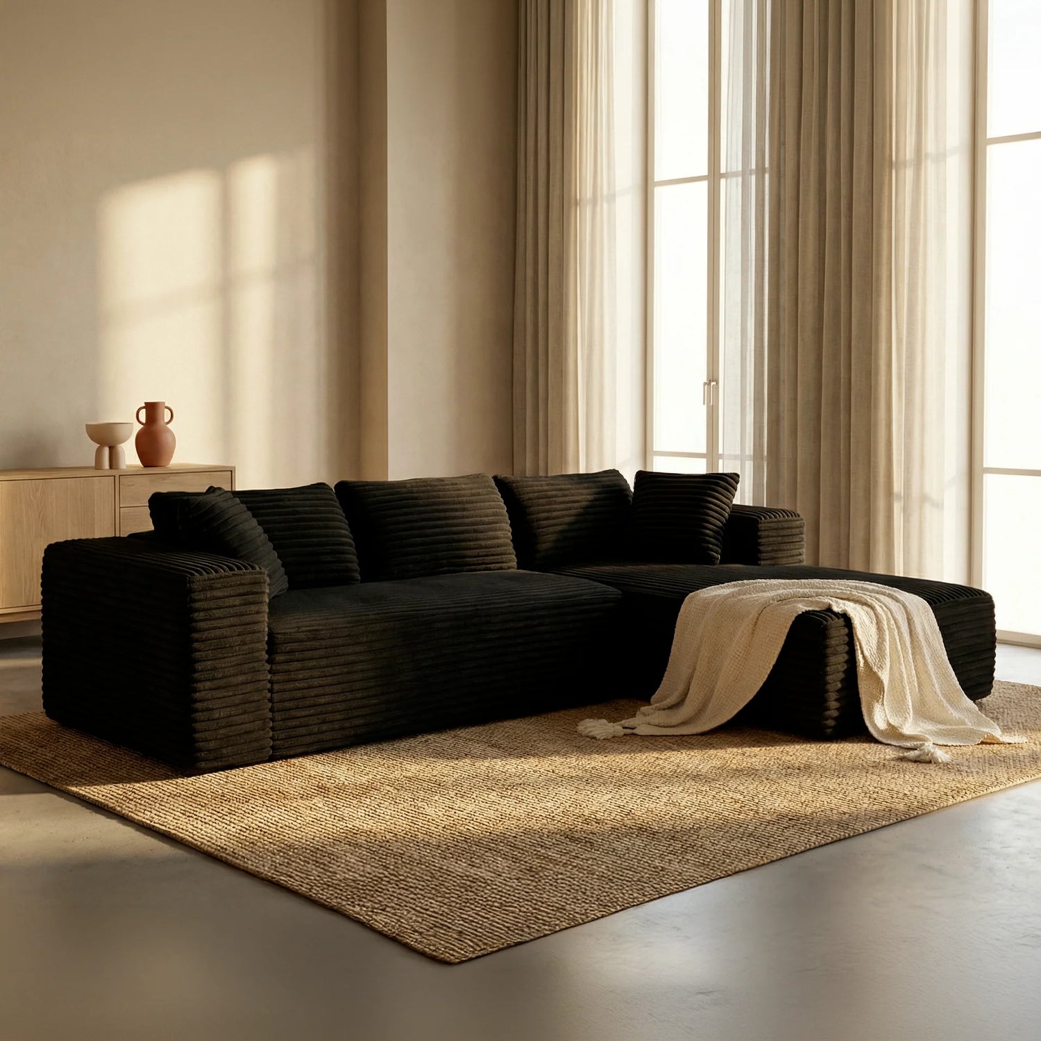 Canapé d’Angle Modulable